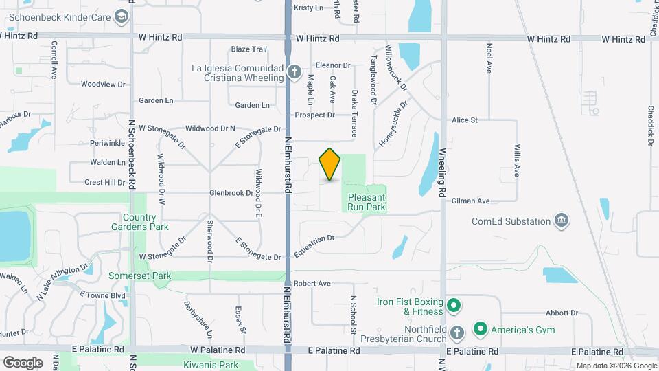 1165 Pleasant Run Dr, Unit 504 Map and Location Details