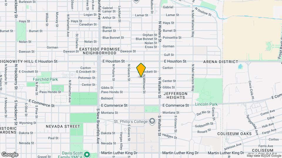 840 Potomac St Map and Location Details