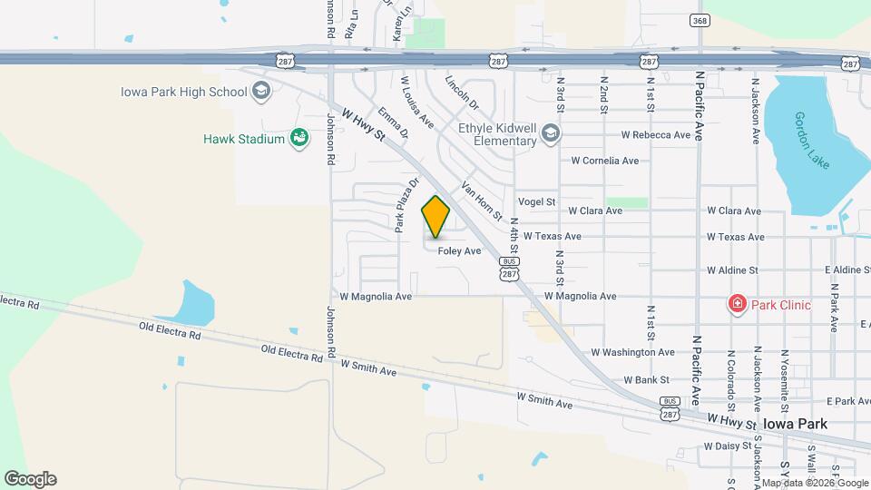 1020 Foley Ave Map and Location Details
