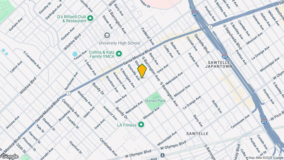 1638 Granville Ave Mapa y Detalles de la Ubicación