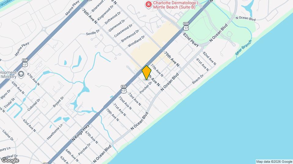 402 75th Ave N Map and Location Details