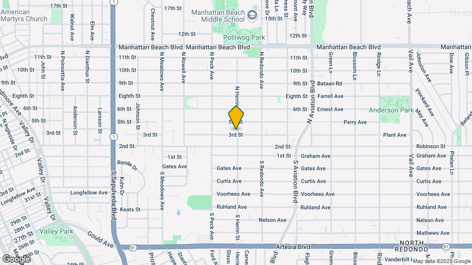 1561 3rd St Map and Location Details