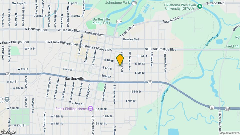 415 S Wyandotte Ave Map and Location Details