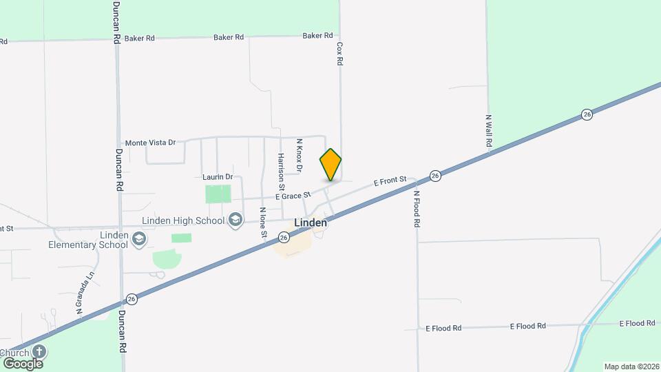 19133 E Grace St Map and Location Details