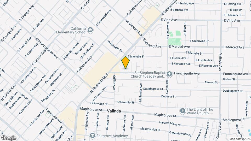 15755 Francisquito Ave Map and Location Details