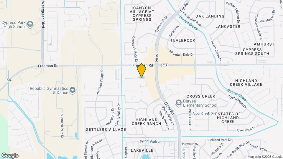 7027 Durango Creek Ln Map and Location Details