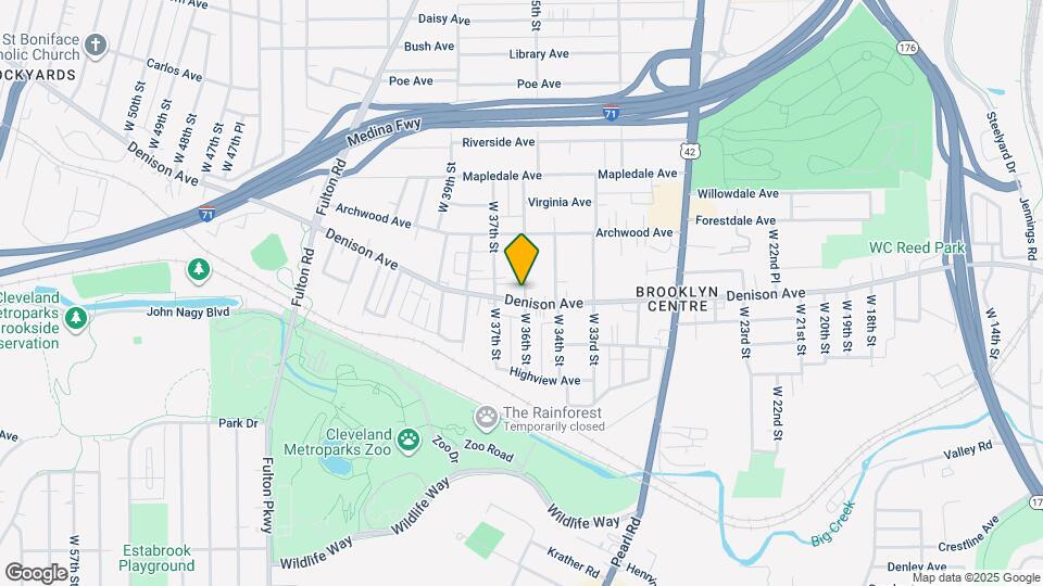3824 W 36th St Map and Location Details