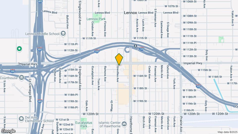 11422--11440 Grevillea Ave Map and Location Details
