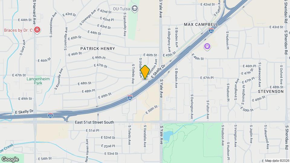 4540 E 49th St Map and Location Details