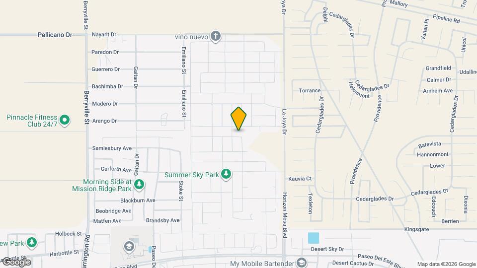 13909 Summer View Ave Mapa y Detalles de la Ubicación