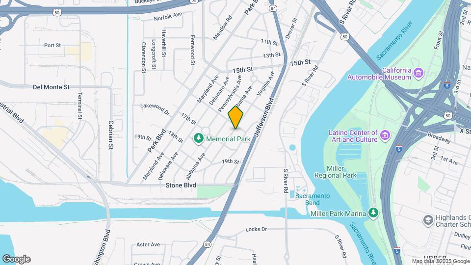 1609 Virginia Ave Map and Location Details