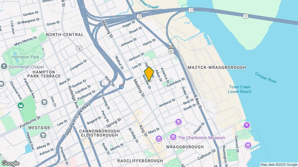 96 Nassau St Map and Location Details