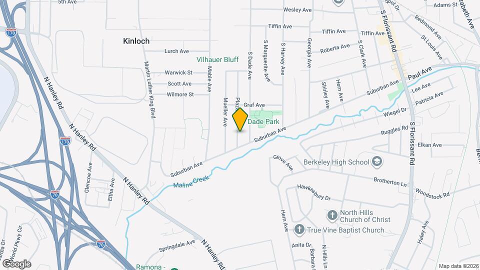 458 Plaza Ave Map and Location Details