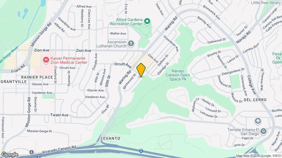 6479 Carthage St Mapa y Detalles de la Ubicación