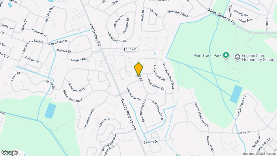 201 Brailsford Rd Map and Location Details