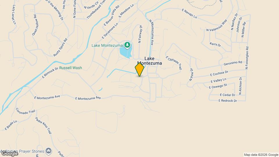 4140 E Cliffside Trail Map and Location Details