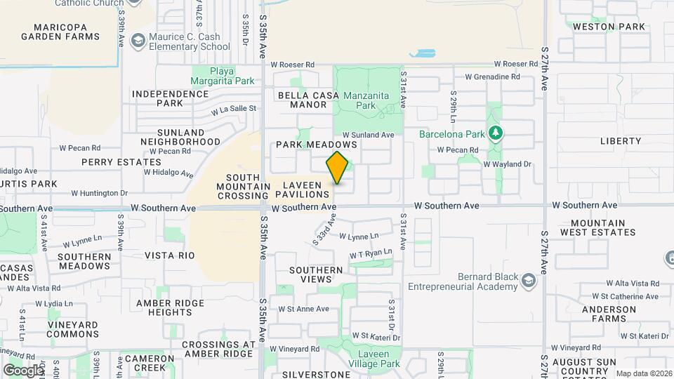 3256 W Huntington Dr Map and Location Details