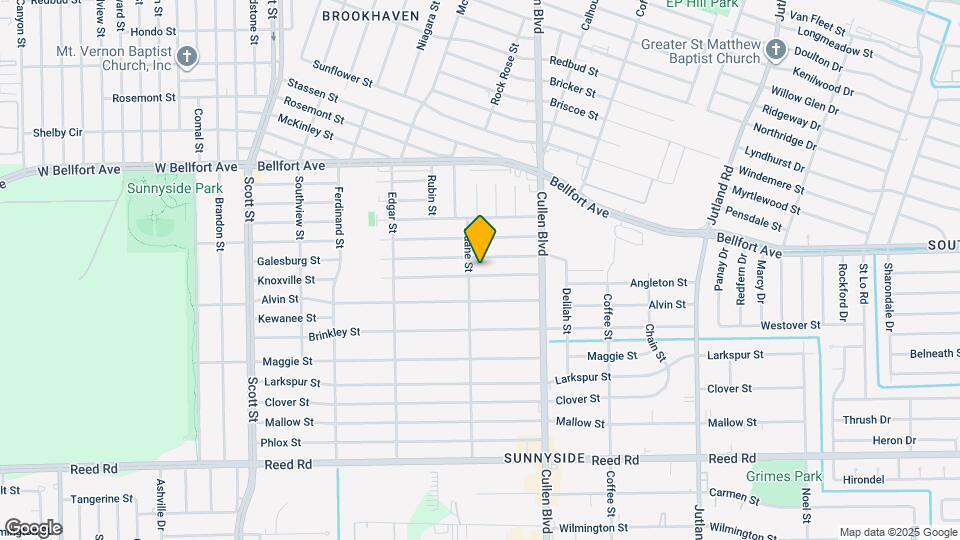4611 Knoxville St Mapa y Detalles de la Ubicación
