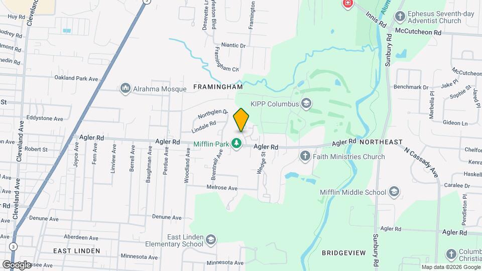 2901 Bridgewalk St Map and Location Details