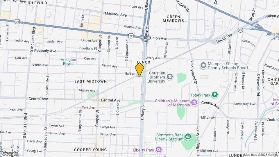 623 E Pkwy S Map and Location Details