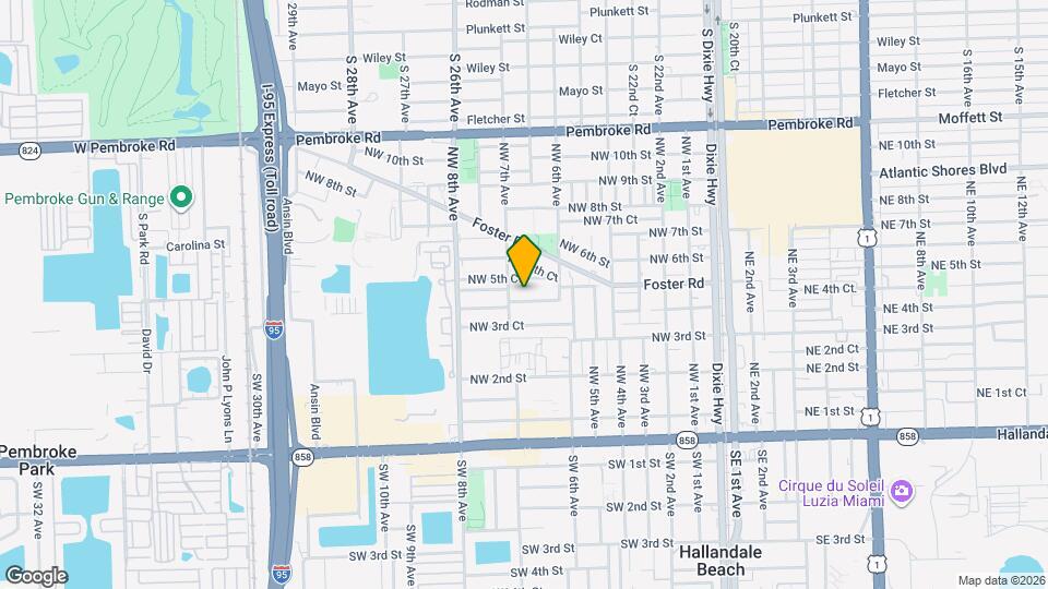 646 NW 4th Ct Map and Location Details