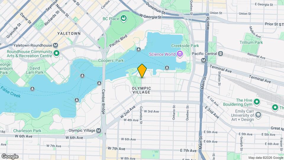 1616 Columbia St Map and Location Details