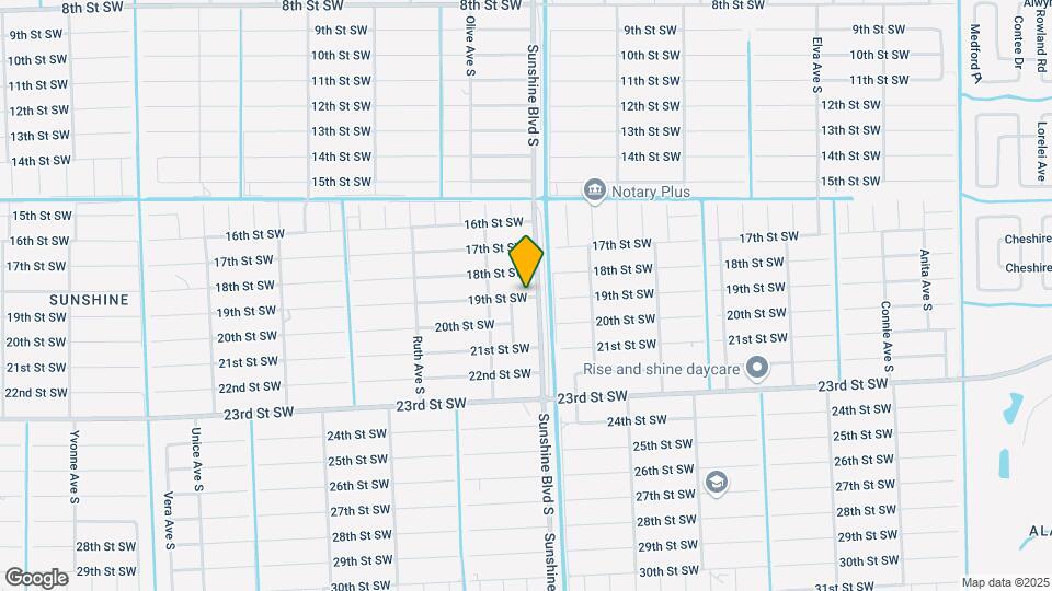 3102 19th St SW Map and Location Details