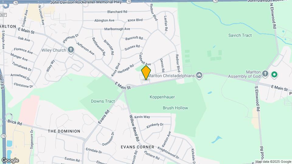 400 E Main St Map and Location Details