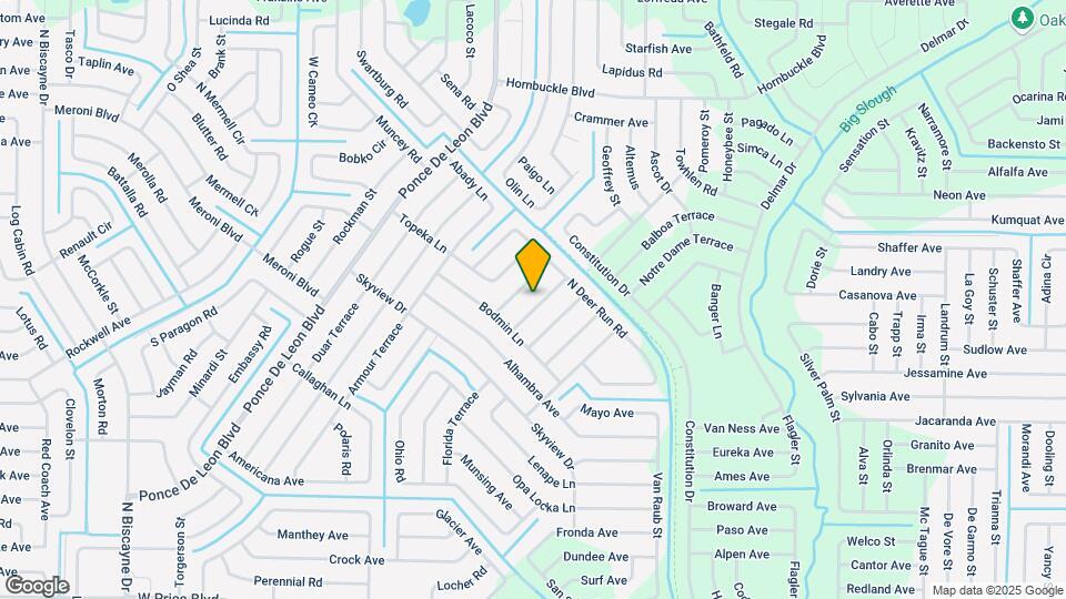 3205 Ginsa Terrace Map and Location Details