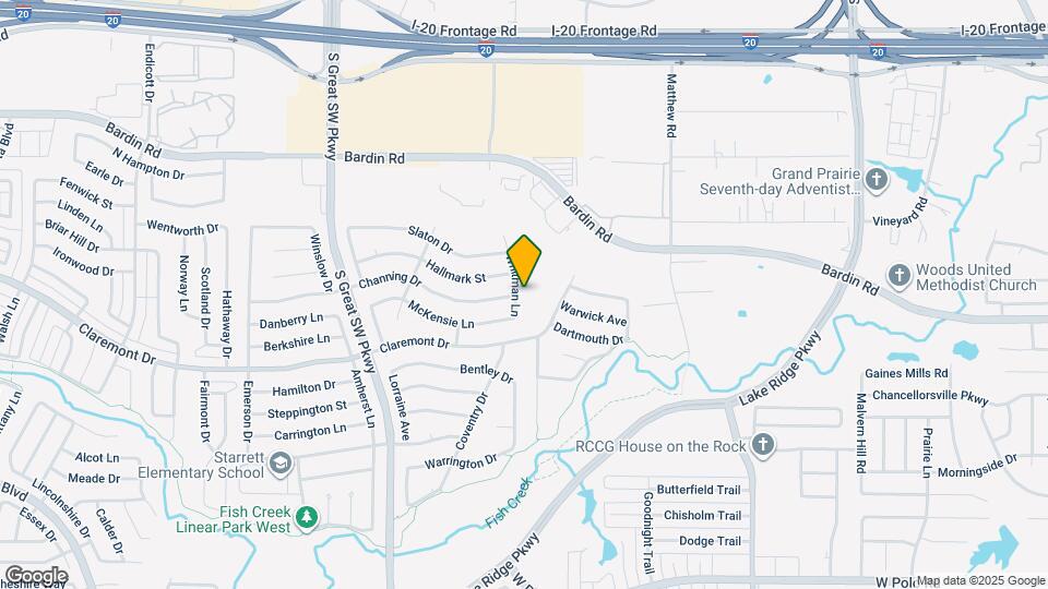 4201 Whitman Ln Map and Location Details