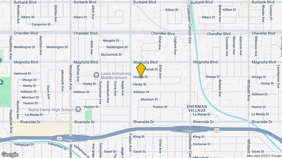 13220 Otsego St Map and Location Details
