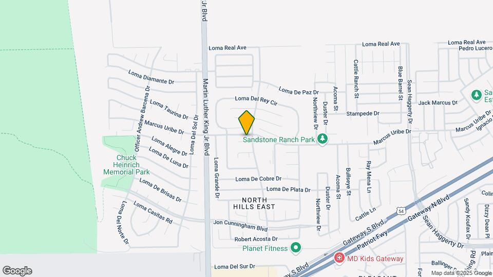 4625 Loma De Arena Ct Map and Location Details