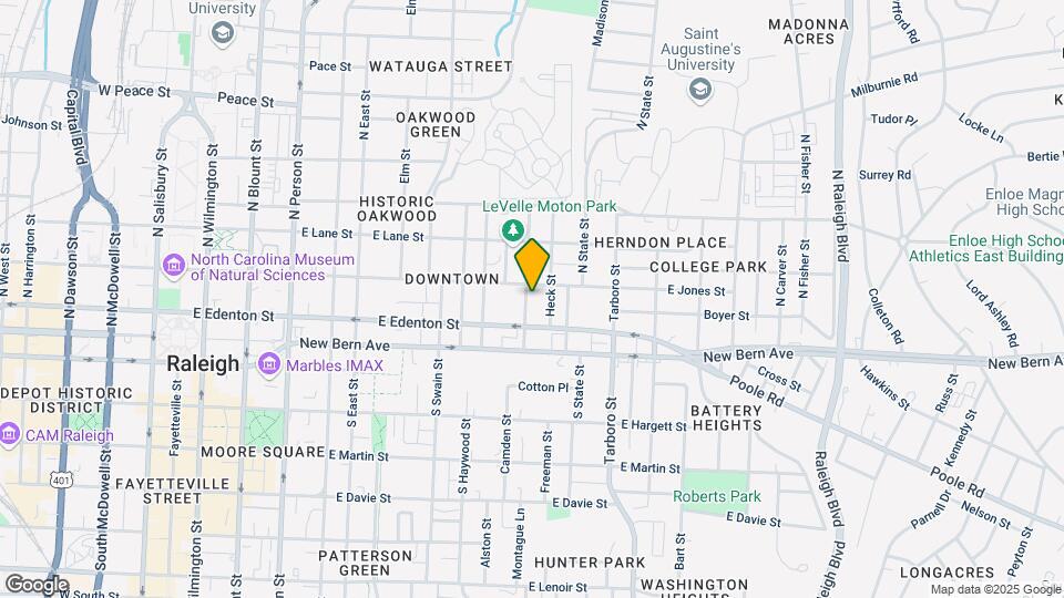 124 Idlewild Ave Mapa y Detalles de la Ubicación