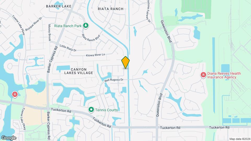 10522 Badger Canyon Dr Map and Location Details