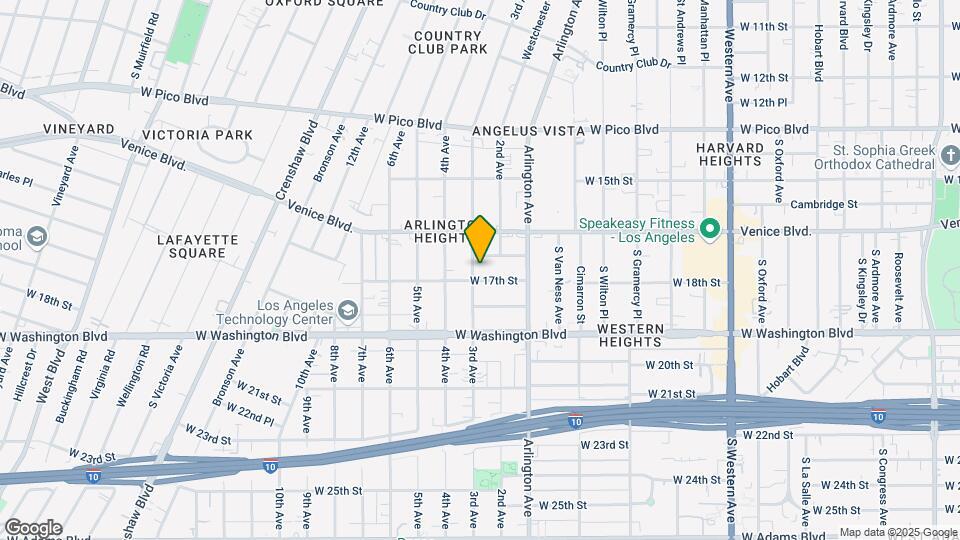 1648 3rd Ave Mapa y Detalles de la Ubicación