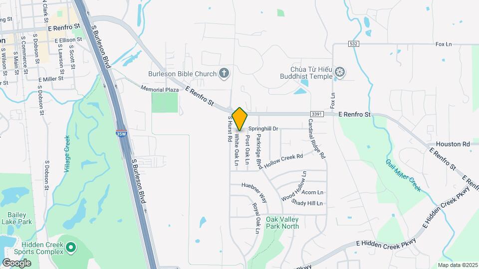 433 White Oak Ln Map and Location Details