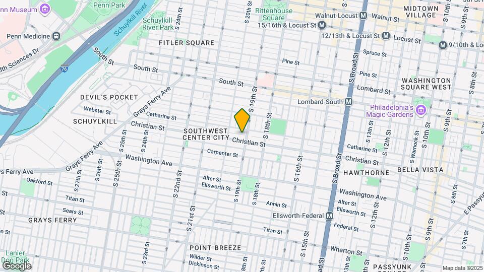 1908 Webster St Map and Location Details