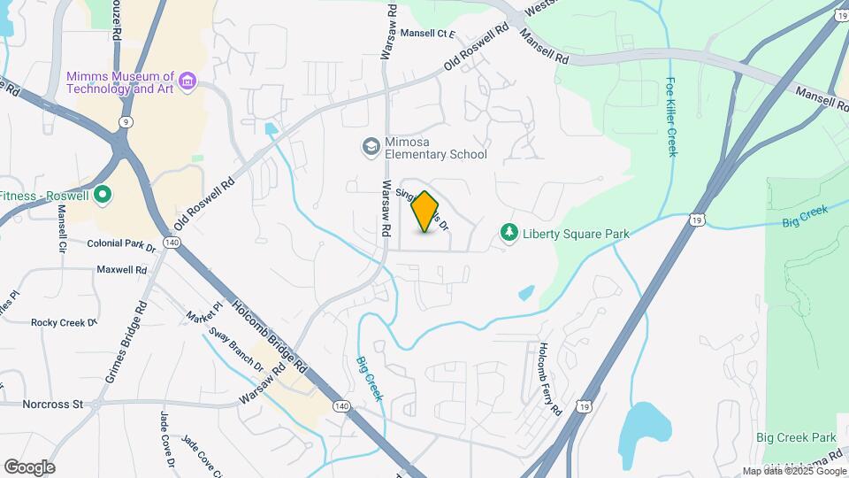 640 Singing Hills Ct Map and Location Details