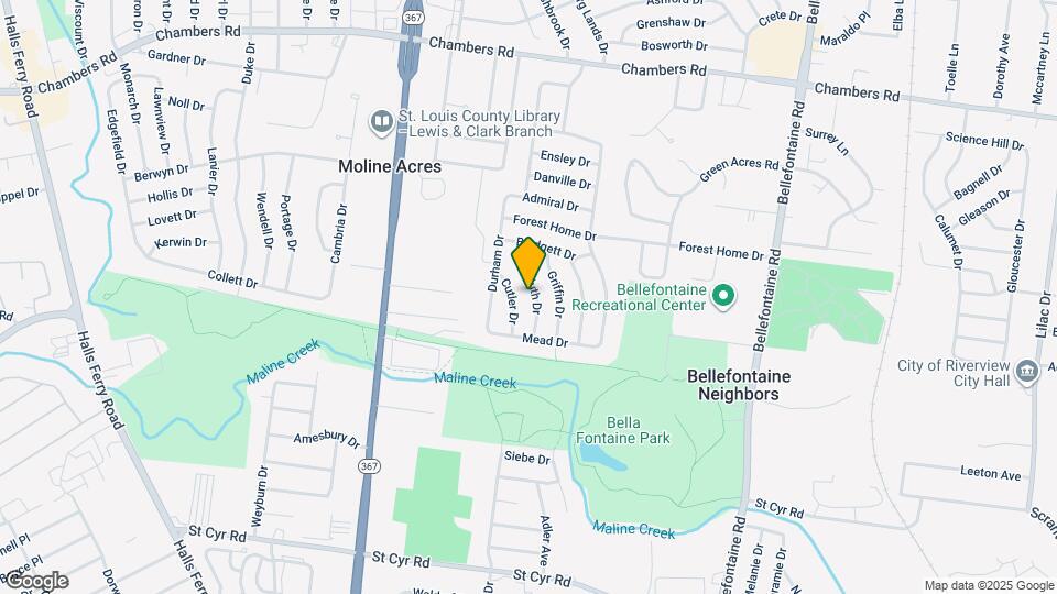 9633 Duluth Dr Map and Location Details