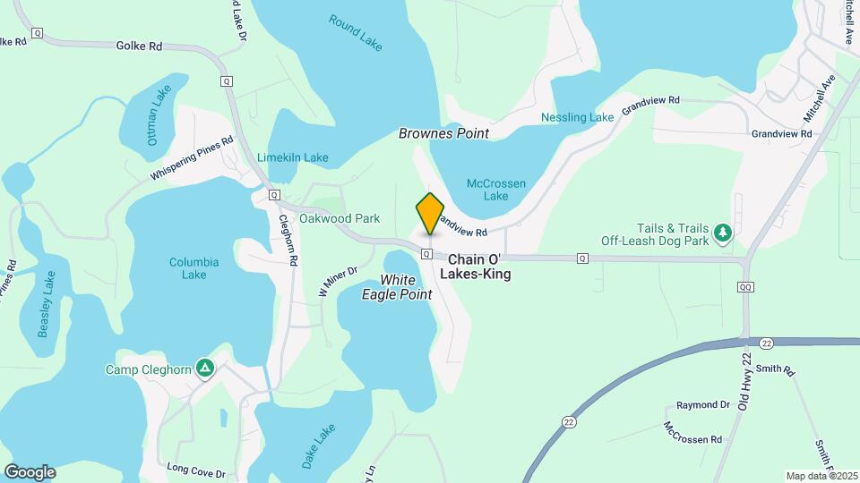 1305 E Grandview Map and Location Details