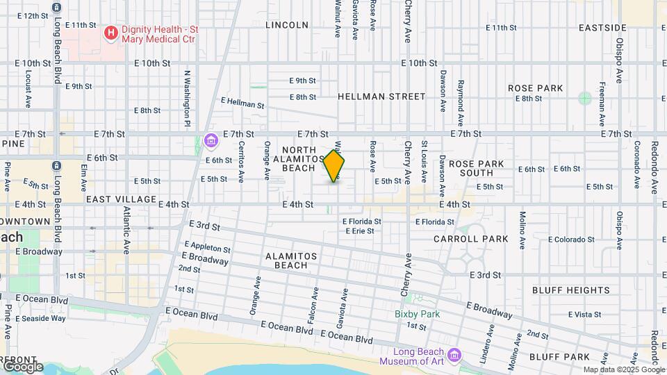 1530 E 5th St Map and Location Details