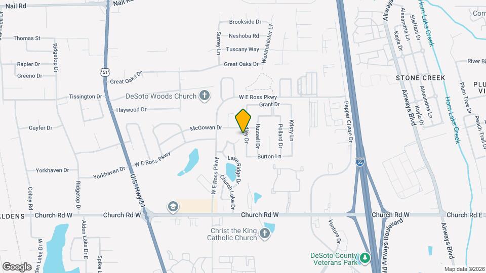 5371 Bradley Dr Mapa y Detalles de la Ubicación