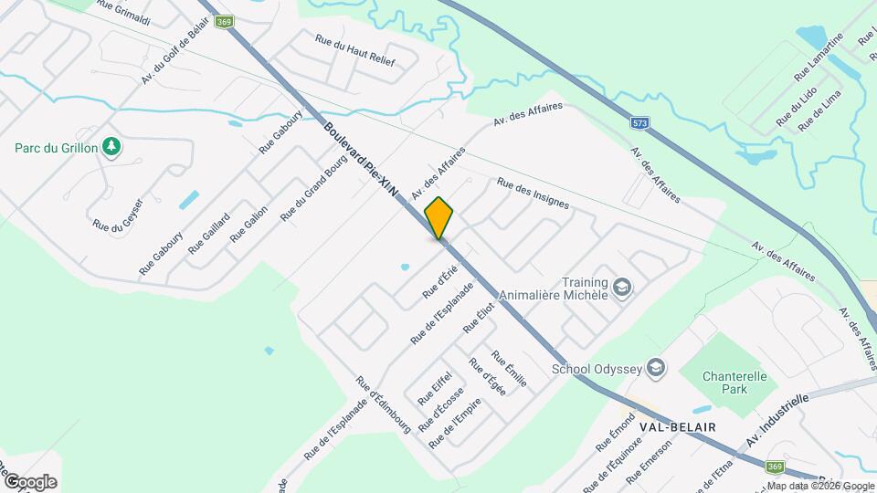 1351 Pie-XI Boul N Map and Location Details