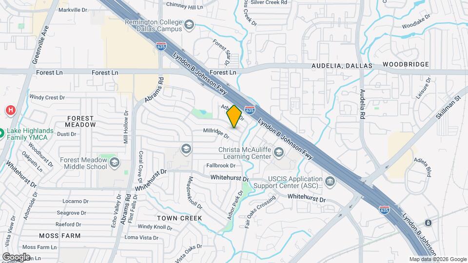 9660 Timberleaf Dr Map and Location Details