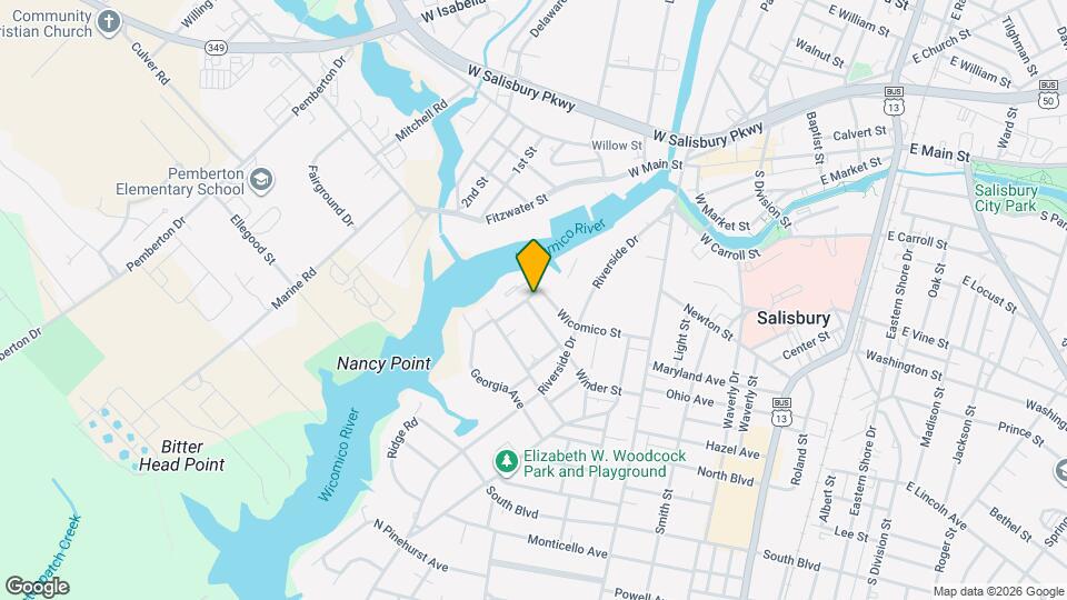 535 Winder St Map and Location Details