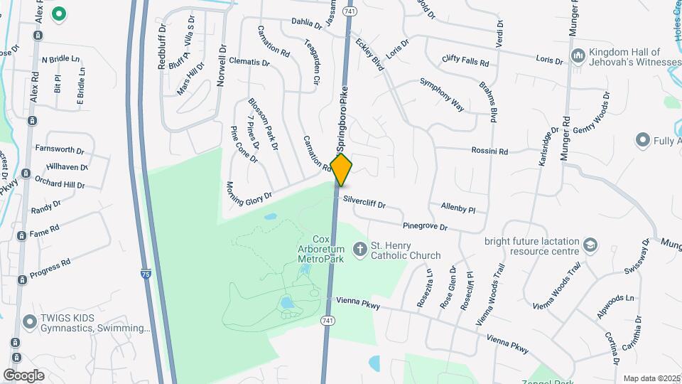 6560 N Springboro Pike Map and Location Details