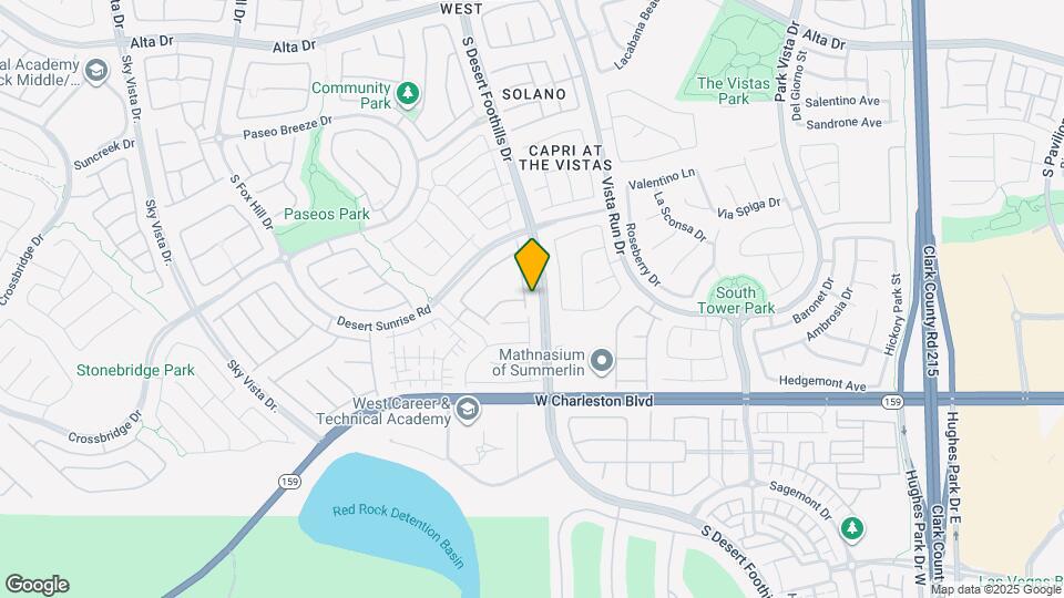 860 Canterra St Map and Location Details