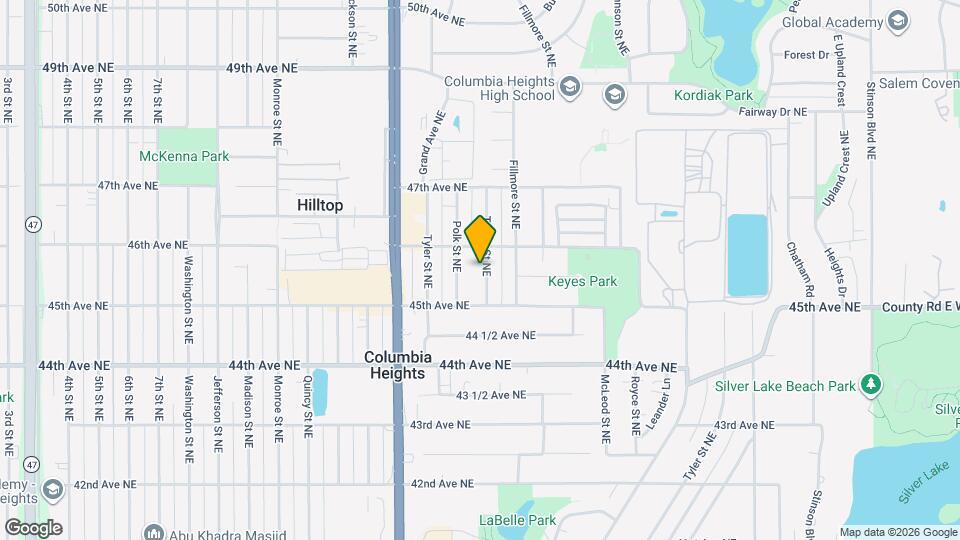 4536 Taylor St NE Mapa y Detalles de la Ubicación