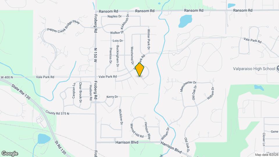 2707 Westwind Dr Map and Location Details
