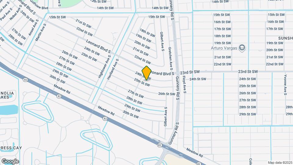 4448 25th St SW Map and Location Details